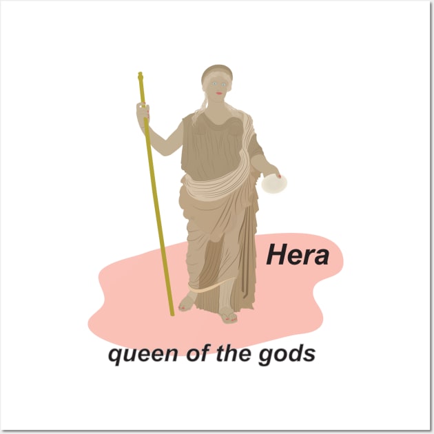 Hera, queen of the gods Wall Art by GiCapgraphics